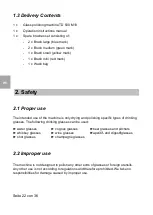 Preview for 22 page of THOMAS DÖRR TD 500 M19 Operating Instructions Manual