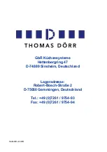 Preview for 48 page of THOMAS DÖRR TD 8000 FILL & GO Operating Instructions Manual