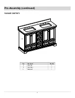 Preview for 5 page of Thomasville Amherst THMSVL60AVB Use And Care Manual