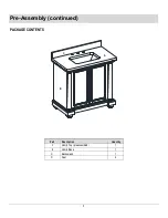 Preview for 5 page of Thomasville Bradford THMSVL36FVJ Use And Care Manual