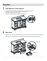 Preview for 9 page of Thomasville Bradford THMSVL48FVJ Use And Care Manual