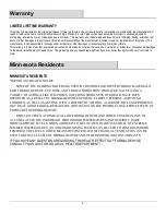 Preview for 3 page of Thomasville Ellamar THMSVL36CVDG Use And Care Manual