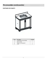 Preview for 25 page of Thomasville Ellamar THMSVL36CVDG Use And Care Manual