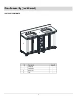 Preview for 5 page of Thomasville Ellamar THMSVL60CVDG Use And Care Manual