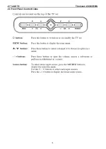 Preview for 6 page of THOMSON 27LM051B6 Service Manual