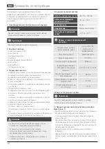 Preview for 16 page of THOMSON ANT1528BK Operating Instructions Manual