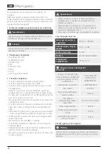 Preview for 24 page of THOMSON ANT1528BK Operating Instructions Manual