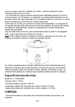 Preview for 42 page of THOMSON COUSCOOK THCS07860 User Manual