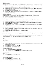 Preview for 15 page of THOMSON DS120ICD Operating Instructions Manual