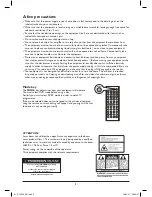 Preview for 3 page of THOMSON DTH725 User Manual