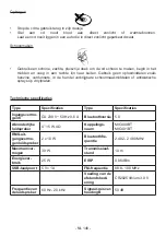 Preview for 146 page of THOMSON MC400BT Instructions For Use Manual