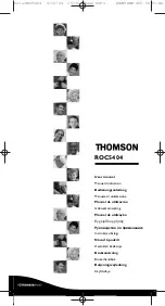 THOMSON ROC4404 User Manual preview