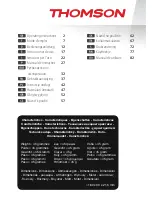 Preview for 2 page of THOMSON ROCZ107 Operating Instruction