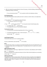 Preview for 26 page of THOMSON TCH 301 E Instruction Manual