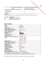 Preview for 30 page of THOMSON TCH 301 E Instruction Manual