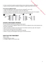 Preview for 19 page of THOMSON THFZ 260 SS Instruction Manual