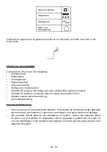 Preview for 76 page of THOMSON TT700 Operating Instructions Manual