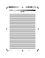 Preview for 101 page of THOMSON VMD22 User Manual