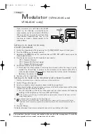 Preview for 8 page of THOMSON VTH6250 CODE SATELLITE Manual