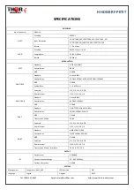 Preview for 7 page of Thor Broadcast H-HDMI-RF-PETIT User Manual