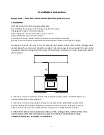 Preview for 9 page of Thor Ktchen HRD3001U User Manual