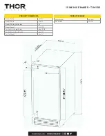 Preview for 2 page of THOR TIM1501 Use And Care Manual