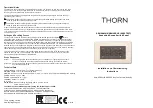 Preview for 1 page of Thorn SENSALINK SENLSS V2 Installation And Commissioning Instructions