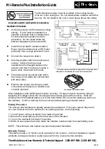 Preview for 2 page of Three Sixty Mi-Remote User Manual