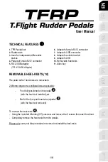 Preview for 4 page of Thrustmaster T.Flight Rudder Pedals Manual