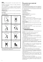 Preview for 8 page of Thuasne Duo Confort V2220 Manual