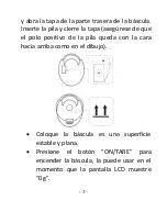 Preview for 4 page of Thulos TH-DS8001 Instruction Book