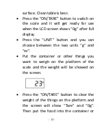 Preview for 14 page of Thulos TH-DS8001 Instruction Book