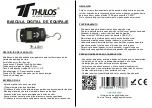 Preview for 1 page of Thulos TH-LS01 Quick Start Manual