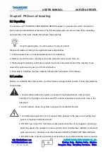 Preview for 15 page of Thunder Laser AURORA 8 User Manual