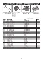 Preview for 31 page of THUNDER TIGER Sparrowhawk XXT Maintenance Manual & Parts Catalogue