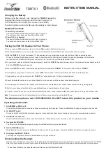 ThunderDog TDBT01 Instruction Manual preview