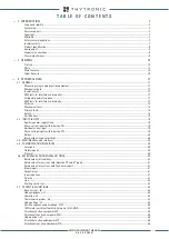 Preview for 3 page of Thytronic XMR-A 4l+1A Manual