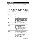 Preview for 4 page of TI BA-35 Solar Quick Reference Manual