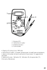 Preview for 21 page of tibelec 976030 Instructions Manual