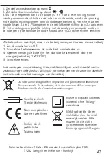 Preview for 43 page of tibelec 976030 Instructions Manual