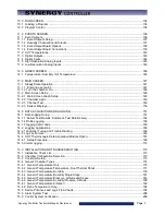 Preview for 5 page of Tidal Engineering Synergy Compact Technical Manual