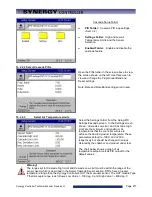 Preview for 217 page of Tidal Engineering Synergy Compact Technical Manual