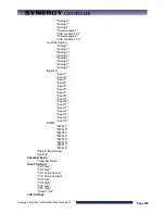 Preview for 302 page of Tidal Engineering Synergy Compact Technical Manual