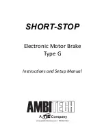 TIE AMBITECH SHORT-STOP G Setup Manual preview