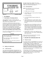 Preview for 6 page of TIE AMBITECH STAR-BRAKE Instructions Manual