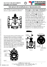 Preview for 1 page of TiEmme ART.6544DN Installation And Operation Instruction Manual