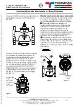 Preview for 25 page of TiEmme ART.6544DN Installation And Operation Instruction Manual