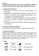 Preview for 2 page of Timago TGR-R LA 853N Instructions For Use