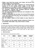 Preview for 21 page of Timberk Intelligent FS51D V Series Instruction Manual