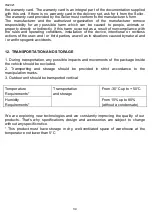 Preview for 34 page of Timberk Intelligent FS51D V Series Instruction Manual